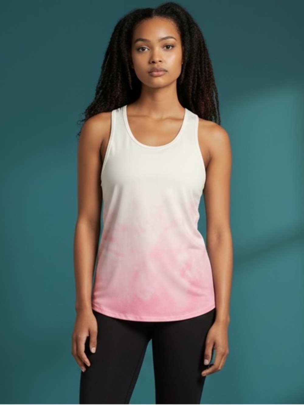 Lucky in Love Racer Back Athletic Tank Top